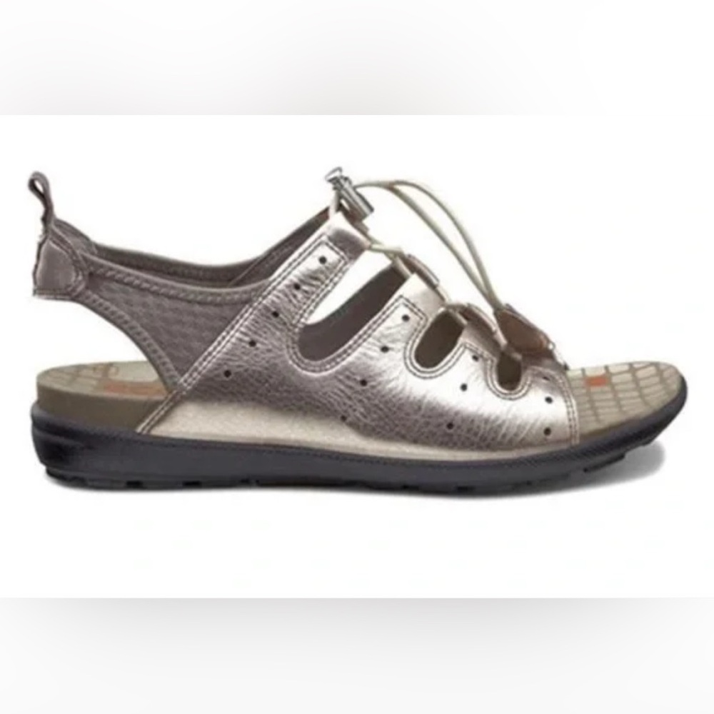 Perfect like new ECCO jab toggle moon rock sandal dress casual 42 11/11.5